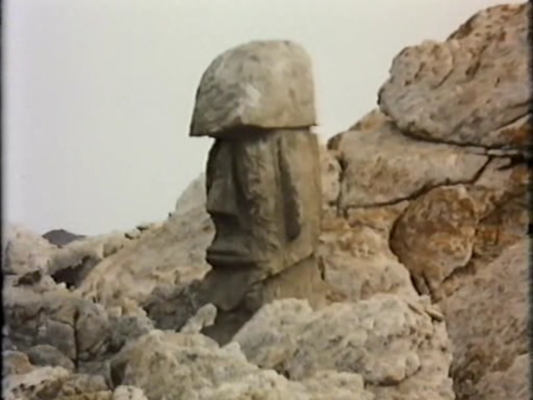 Kilma, Queen of the Amazons Easter Island head